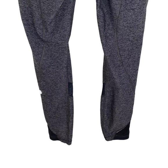 Lululemon Inspire Tight II Mesh Leggings Heathered Black Blue size 6 T25 - Picture 12 of 14